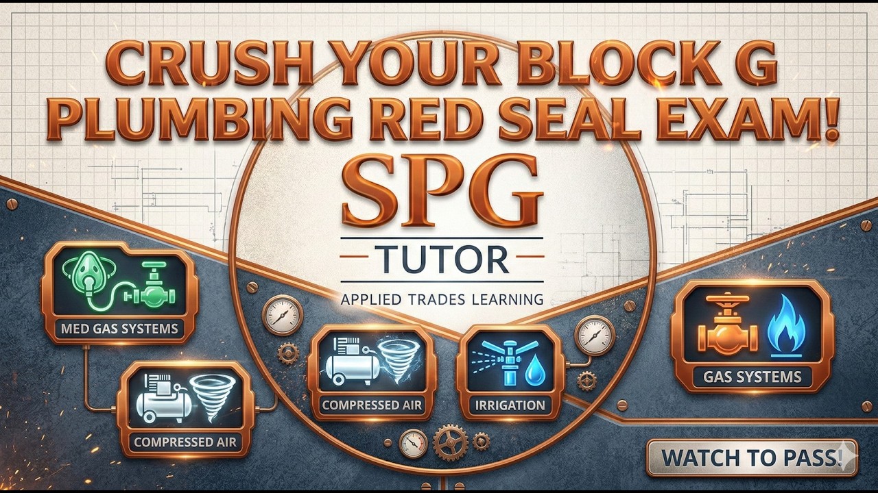 Red seal exam for plumbing Block G review