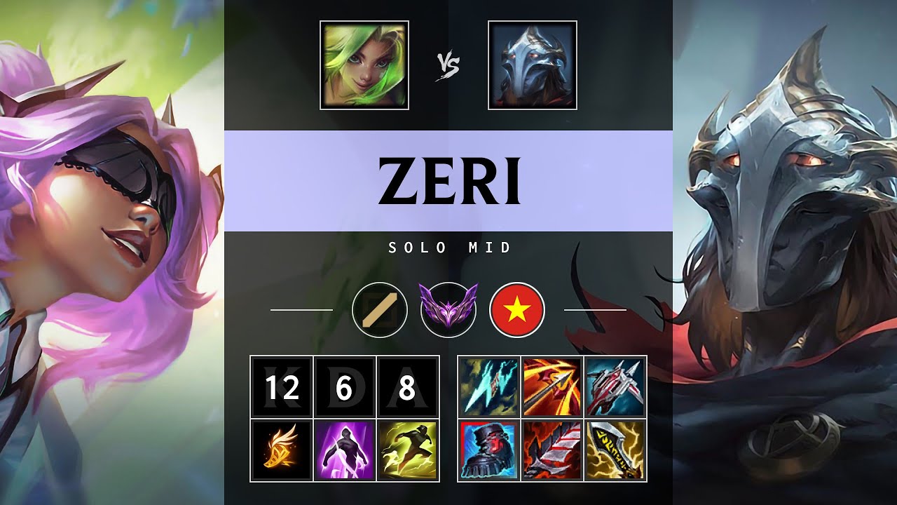 Zeri Mid vs Viktor - VN Master Patch 25.06