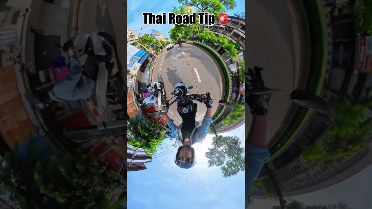 🇹🇭 Thai Road Tip 🚨 | Always Expect a Scooter Racer! 🛵💨