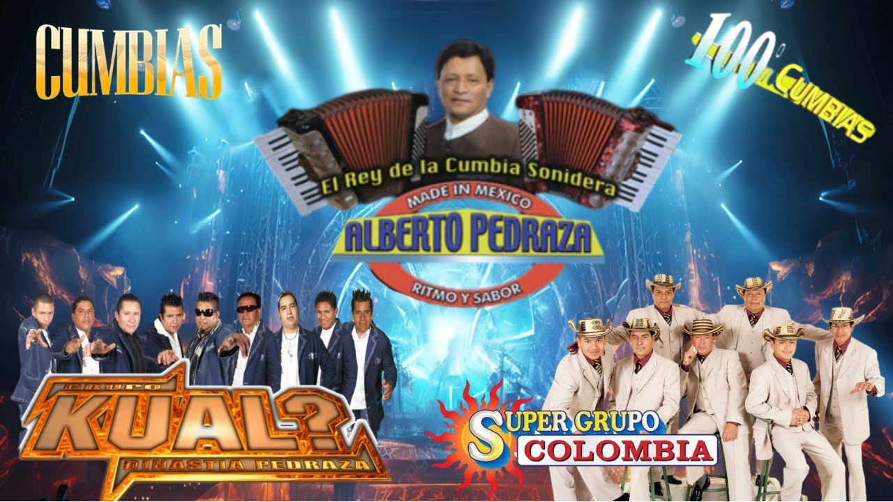 Grupo Kual, Alberto Pedraza, Super Grupo Colombia 💃 Mix Cumbias colombianas 2025