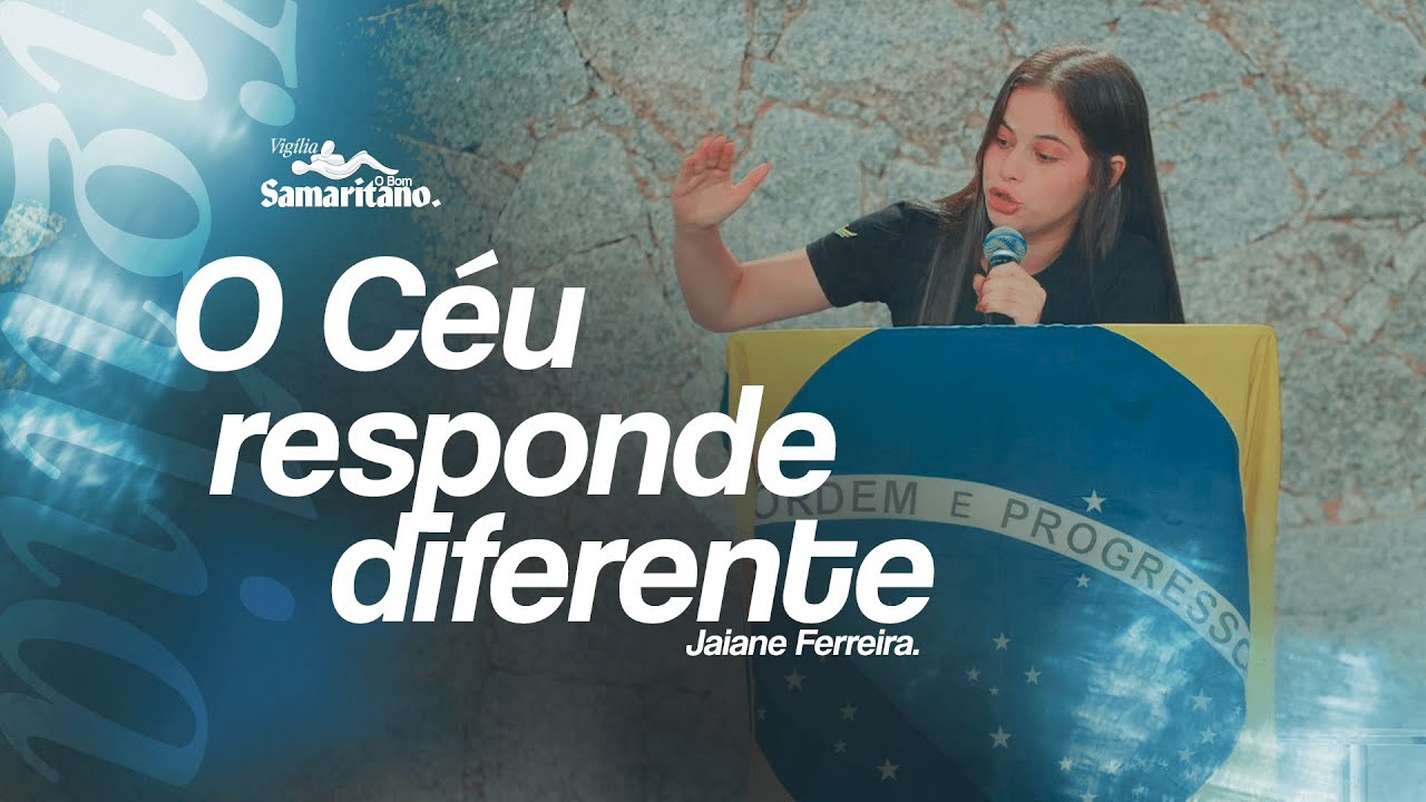 O céu responde Diferente | Jaiane Pereira [O Bom Samaritano]