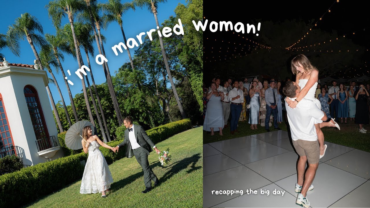 *pearl voice* I'M MARRIED!! wedding day recap