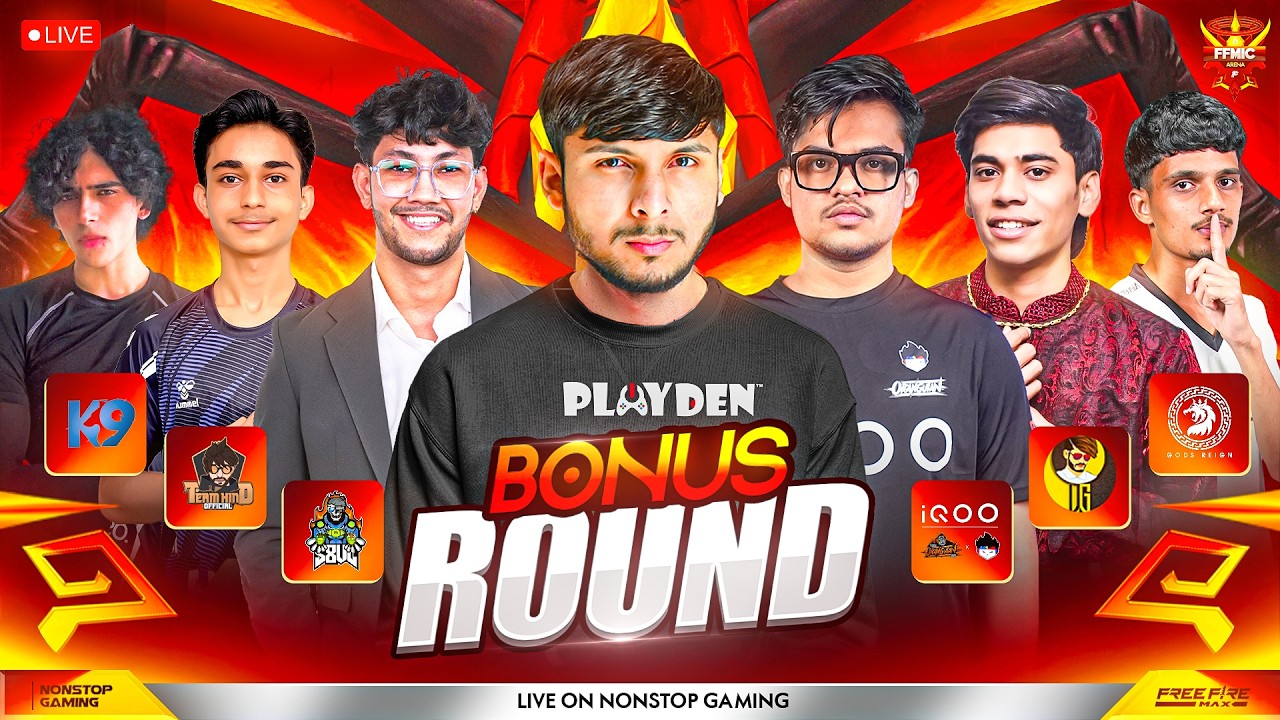 FFMIC ARENA BONUS ROUND DAY-2 🥶🔥 || GDR, S8UL, TSG, NXT, HIND, K9, UG, HH #nonstopgaming