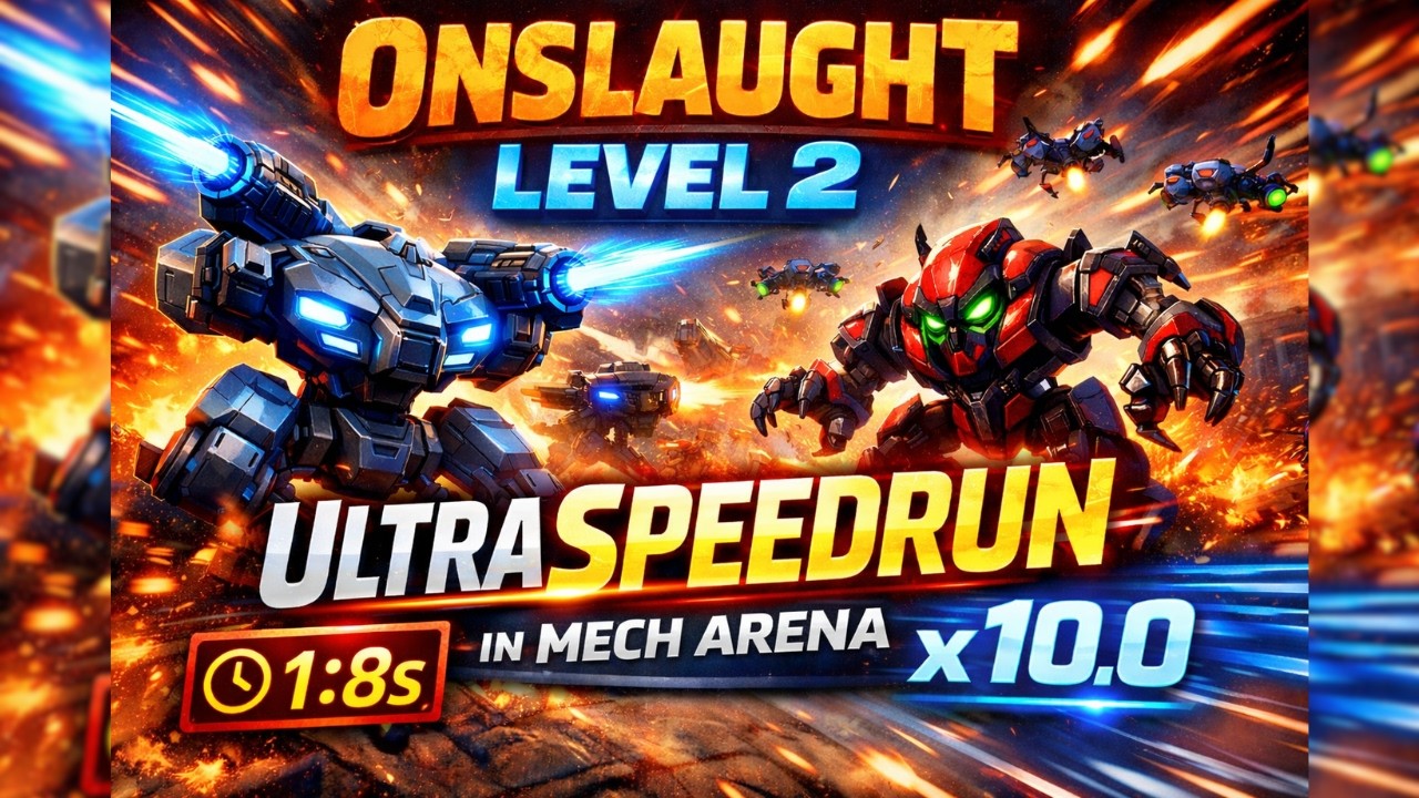 CITADEL ONSLAUGHT lvl 2 ULTRASPEEDRUN(1m8s)!!