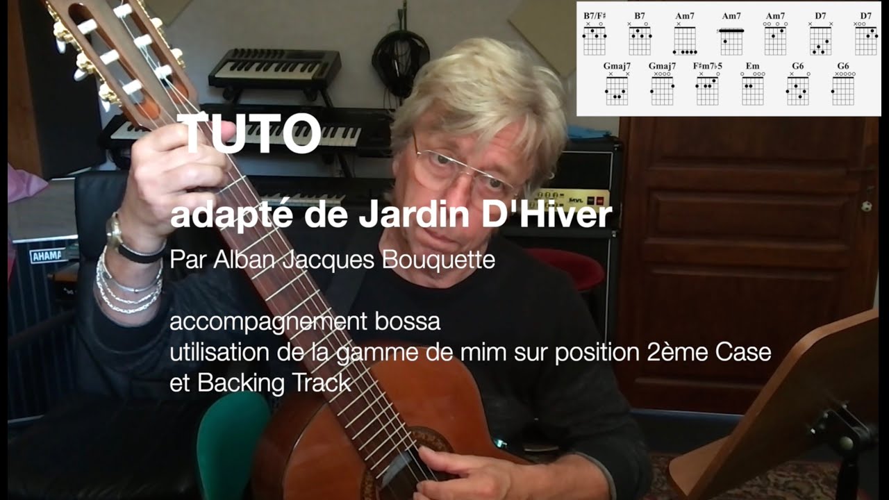 Jardin d'Hiver : Tuto guitare