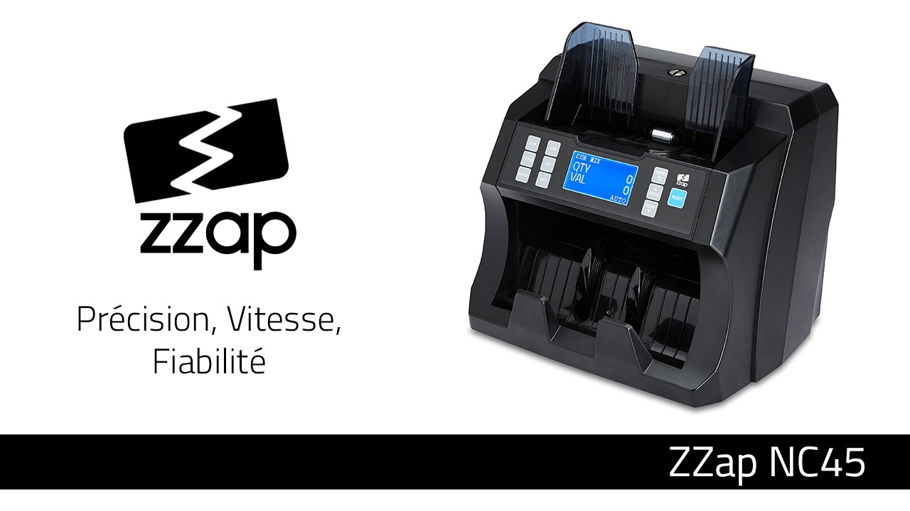 Le Compteur de Billets ZZap NC45 – Comptage Rapide et Précis de l’Argent ✅ | FR