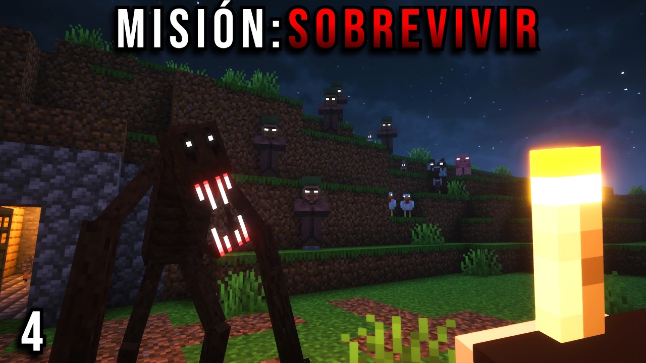 Minecraft, Pero el MUNDO Está siendo Poseído - Night Dweller 2