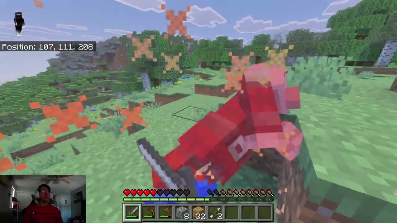 Minecraft Lets play raw footage.