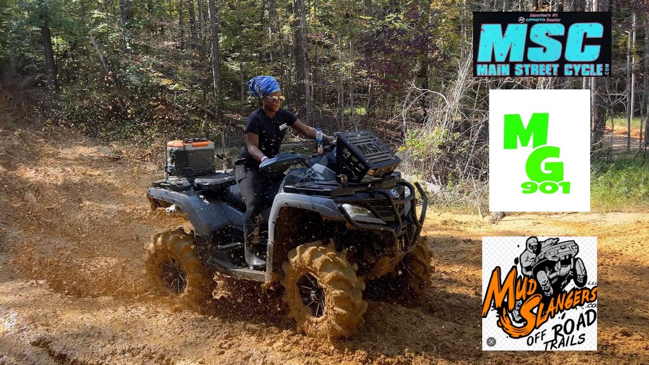 Team MSC rides Mud Slangers off road park. Trail/Bounty hole