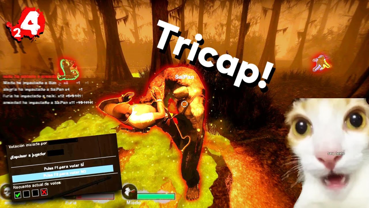 MEJORES MOMENTOS de INFECTADOS en Left 4 Dead 2 😂🤣#funnymoments