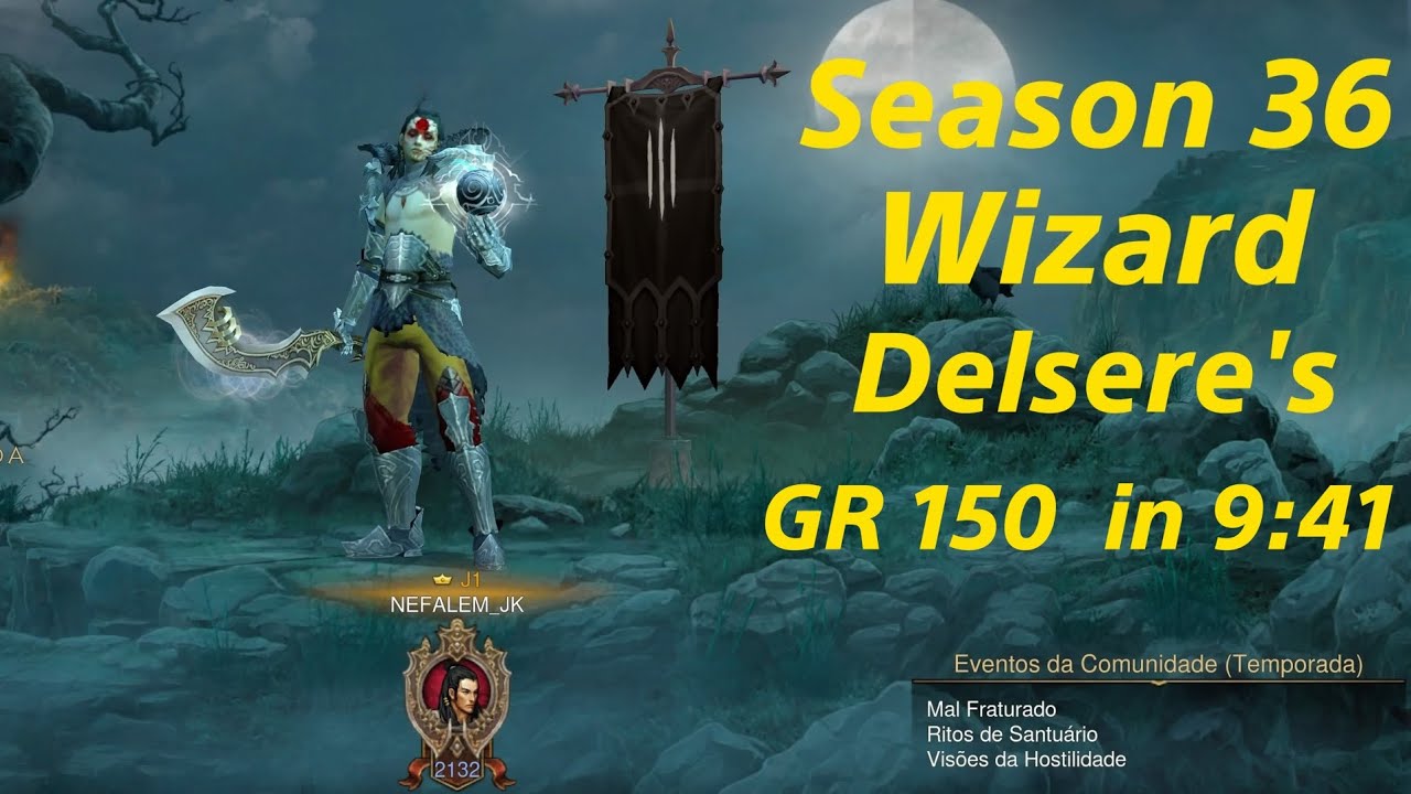 Season 36  GR 150  Wizard Delsere's ( 4 / 42 set ).