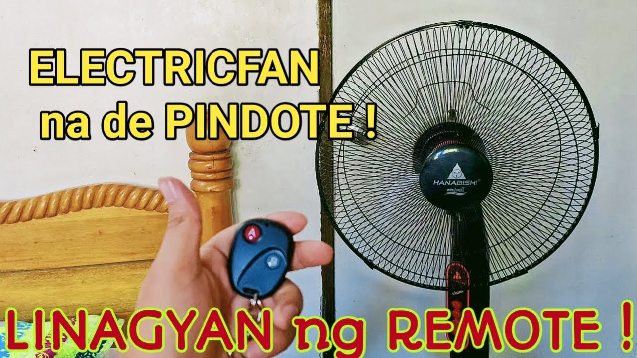 How to install Remote Control on Electric fan