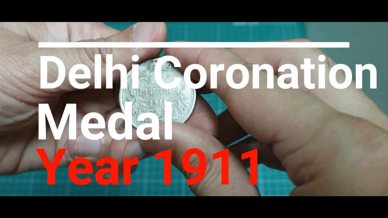 12th Dec 1911 Delhi Coronation Medal