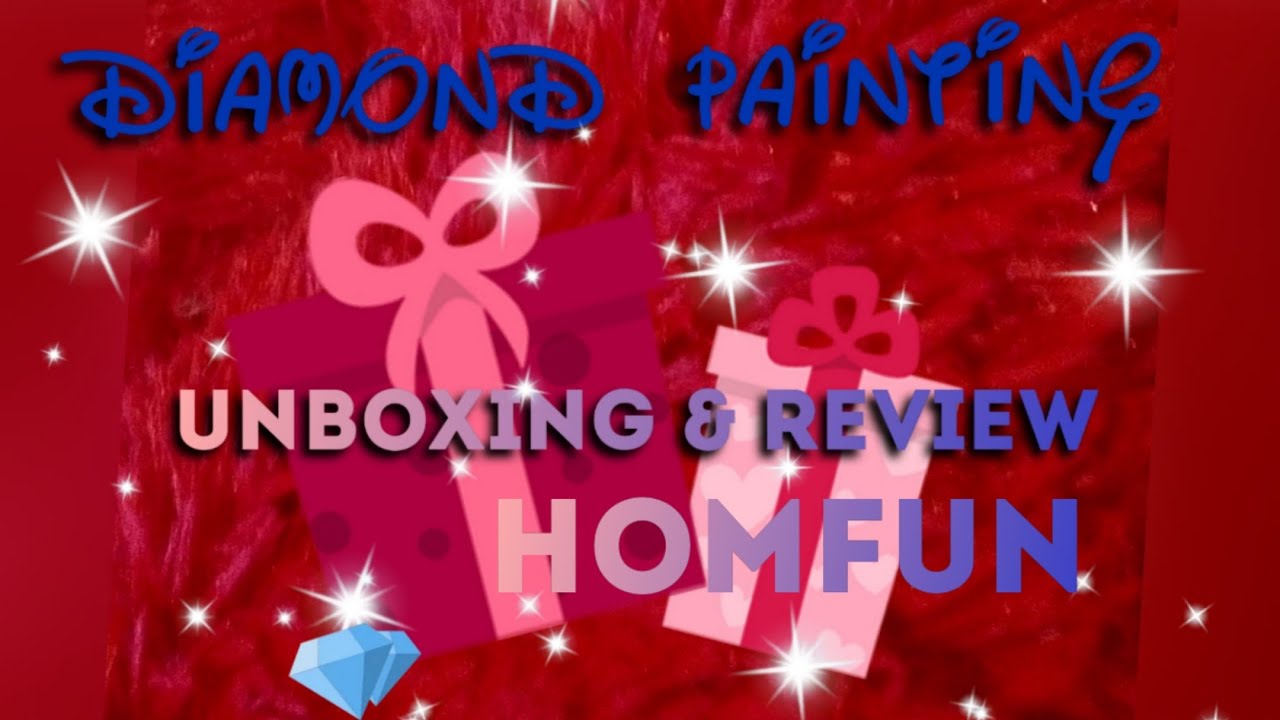 Diamond Painting unboxing & review neues Bild von Homfun Official Store #1