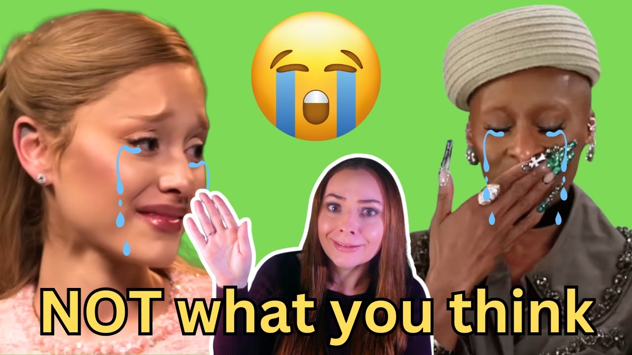 The REAL Reason Ariana Grande and Cynthia Erivo Can't Stop Crying While Promoting Wicked