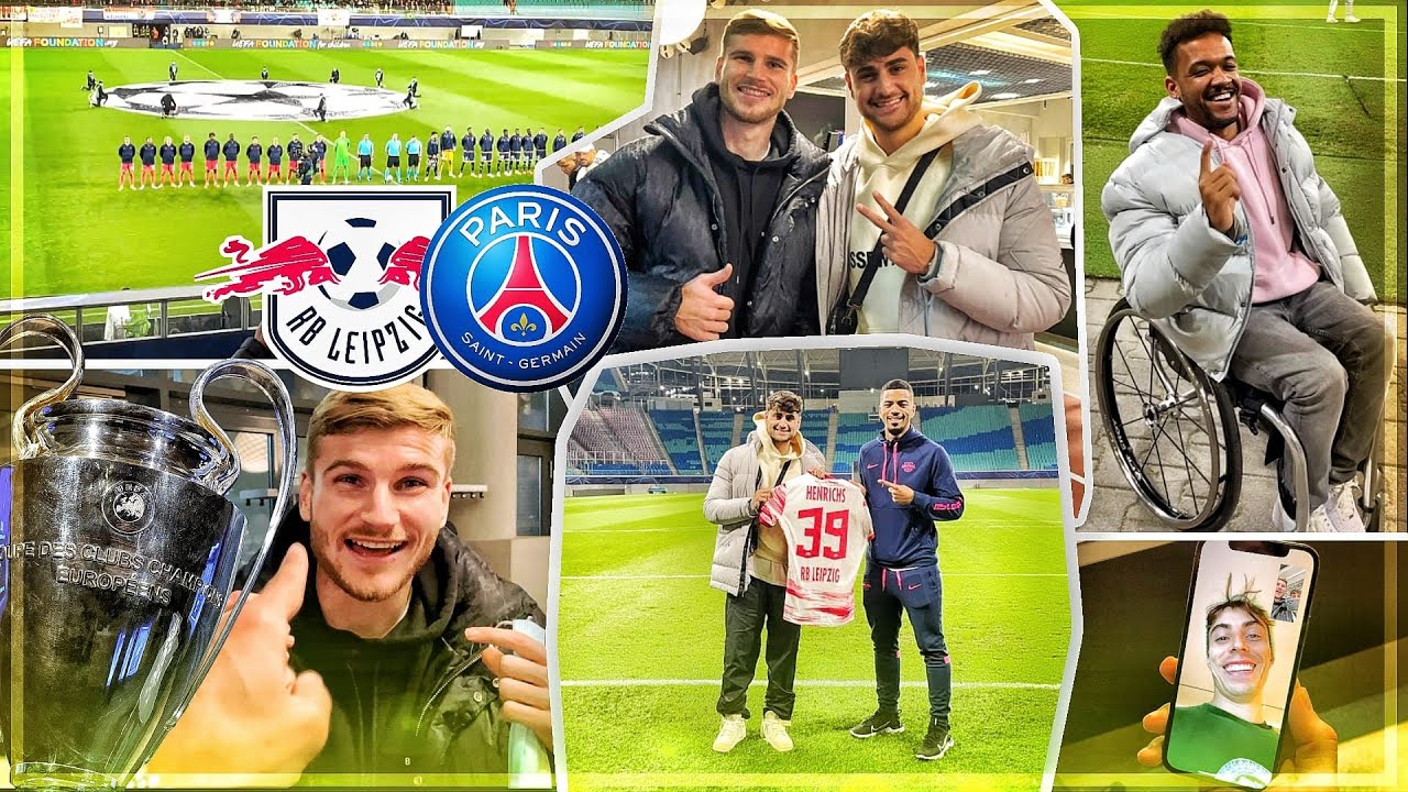 CL STADION VLOG - LEIPZIG VS PSG🏟😍 ft. Henrichs, Werner, Anders, Leeroy & Umut🔥