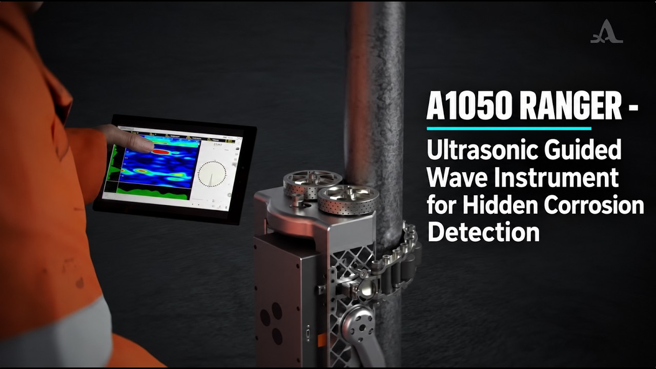 A1050 RANGER - Ultrasonic Guided Wave Instrument for Hidden Corrosion Detection