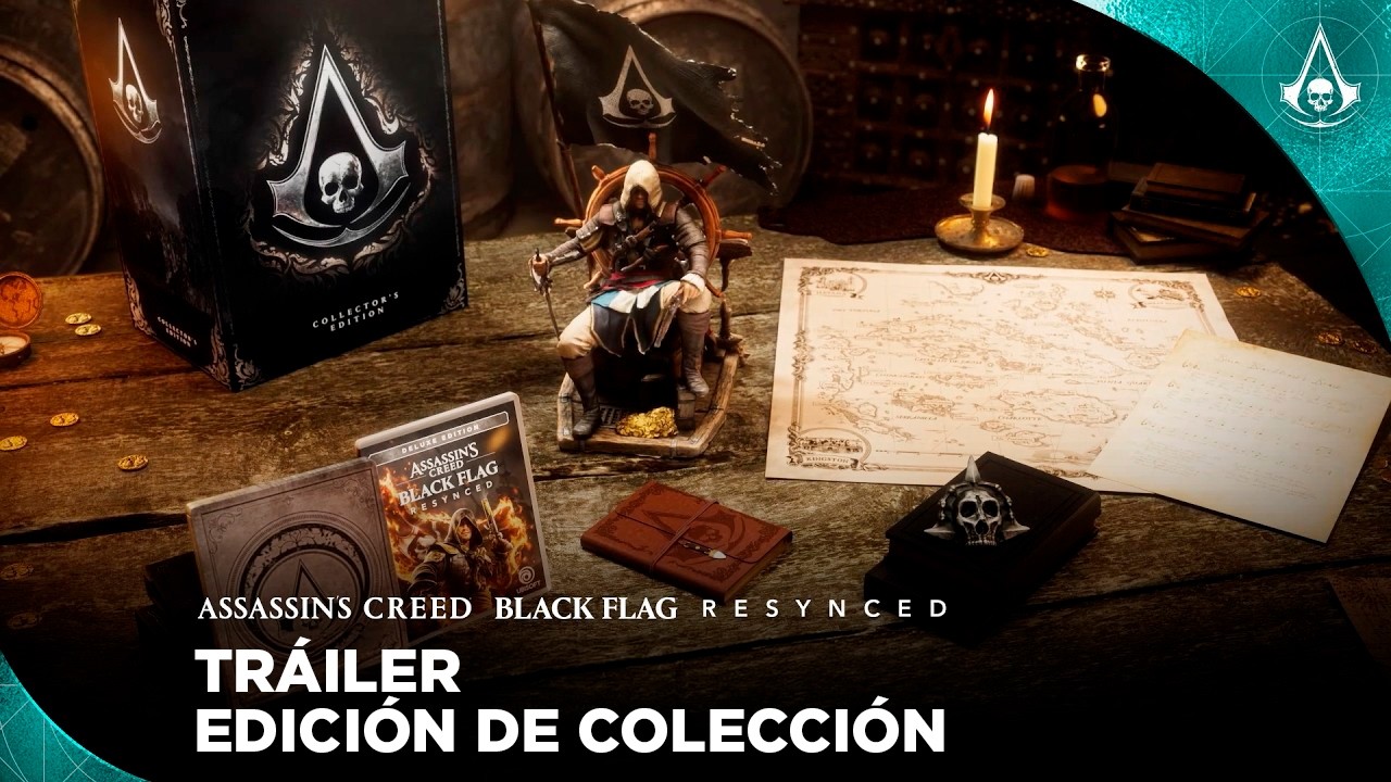 Tr&aacute;iler de Collector's Edition de Assassin's Creed: Black Flag Resynced