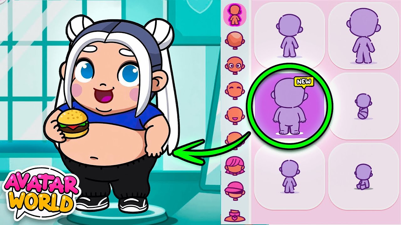 NEW! 😱 PLUS SIZE AVATARS!? 💖🧸 NEW BODY TYPES IN AVATAR WORLD!