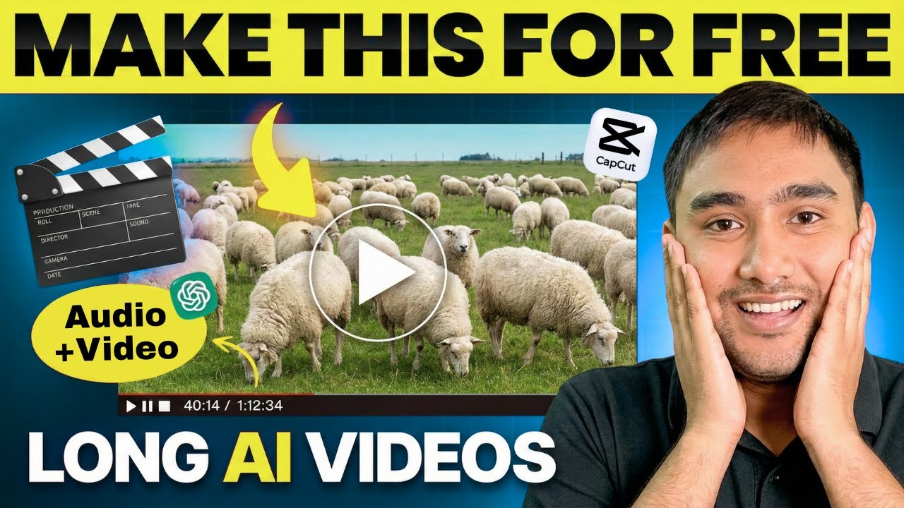 How to Make AI Video + Audio for FREE 😱