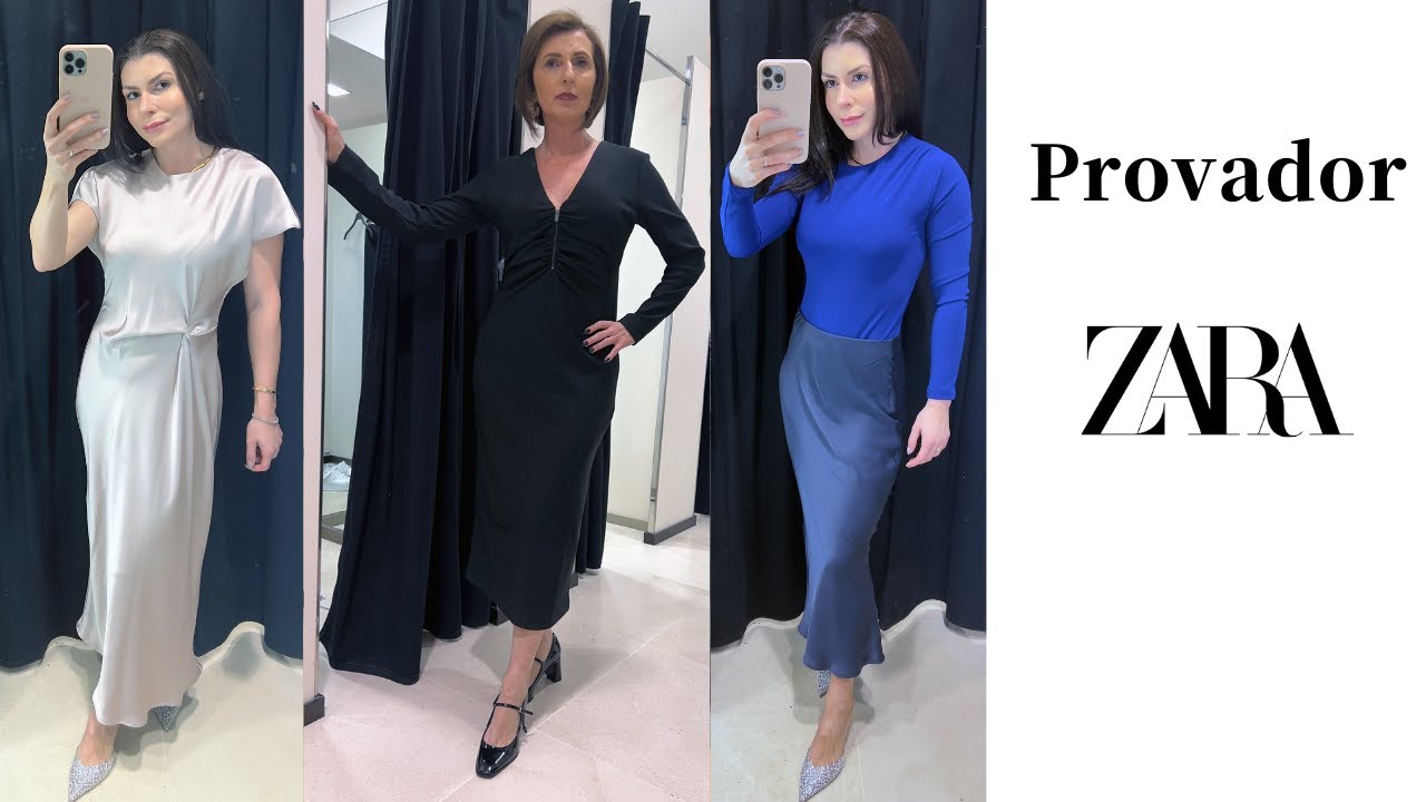 NO PROVADOR ZARA | MUITA ALFAIATARIA, VESTIDOS, ROUPAS LINDAS E ELEGANTES 💫