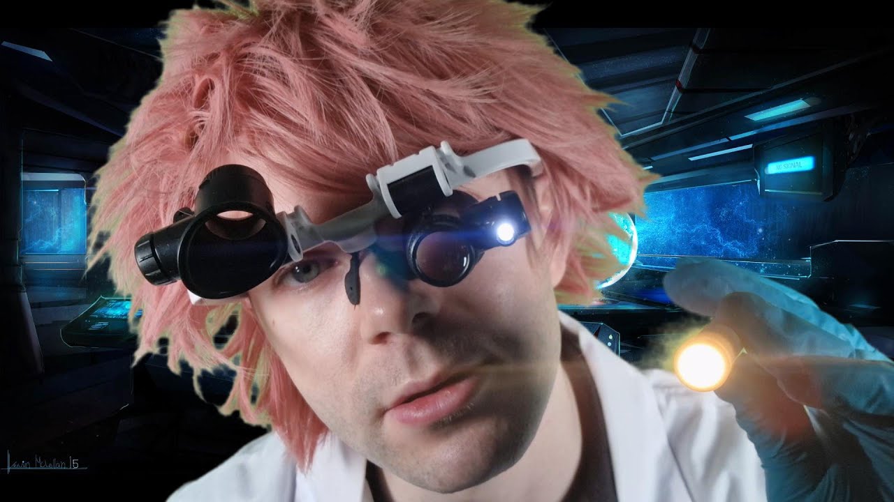 ASMR - Kind & Curious Alien Conducts A Classic Cranial Nerve & Full Body Exam On You