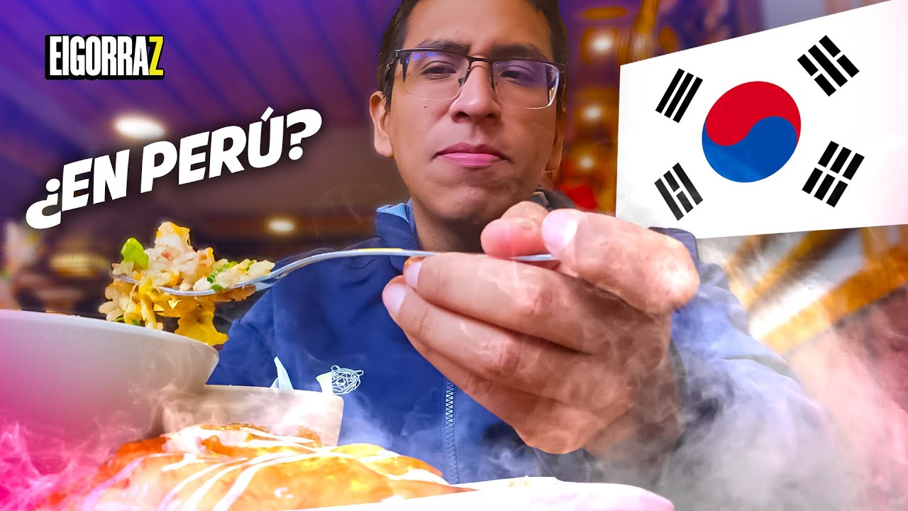 ¡PROBANDO COMIDA COREANA POR PRIMERA VEZ! | CONAMU