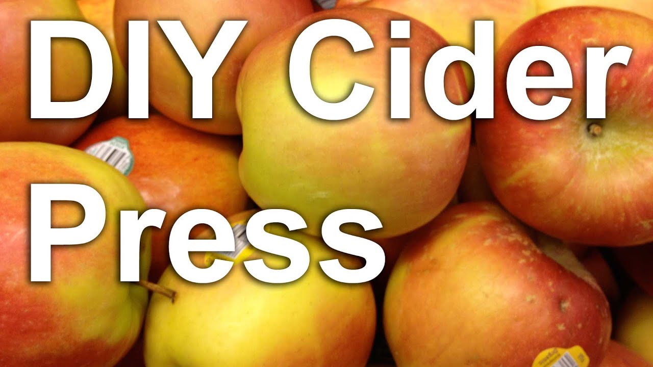Homemade Cider Press Plans - GardenFork