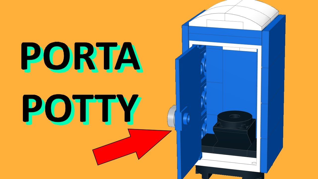How to BUILD a LEGO Porta Potty