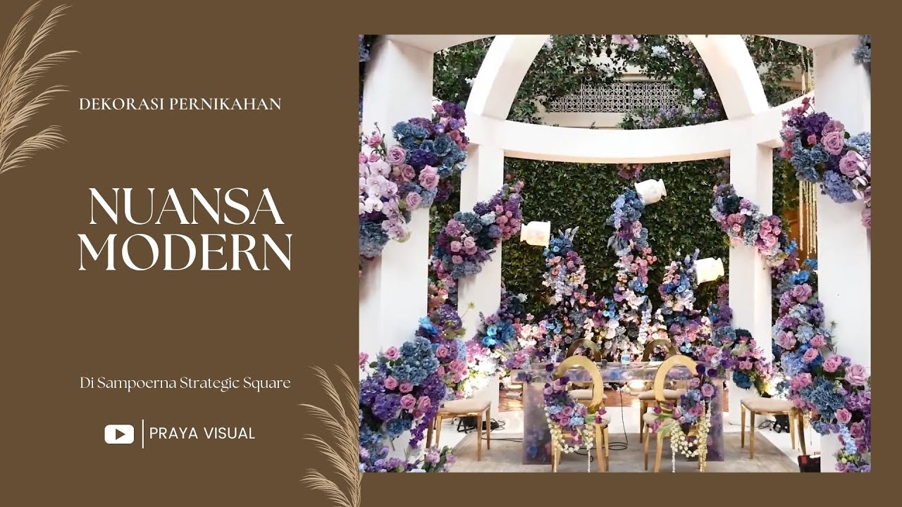 4K Dekorasi Pernikahan di Sampoerna Strategic Square