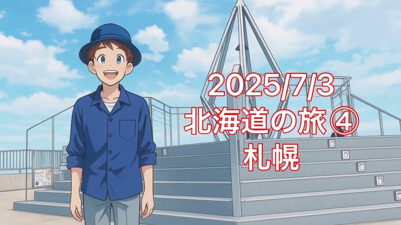 2025/7/3  北海道の旅④札幌藻岩山