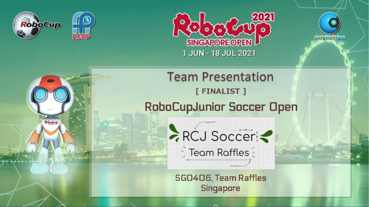 SG21.7.2 - SG0406 - Finalist Presentation - RoboCupJunior Soccer Open - RoboCup SG Open 2021