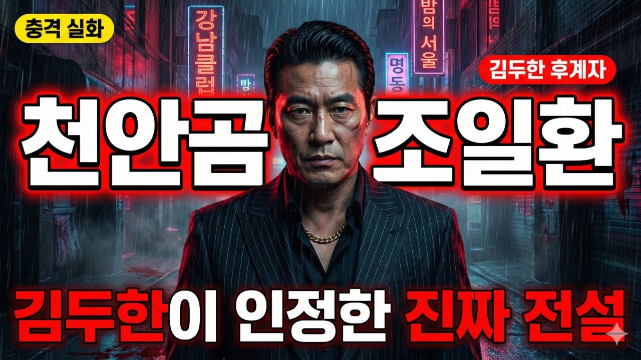 김두한의 후계자 '천안곰' 조일환 실화 일대기 | 한국 조폭 전설의 모든 것