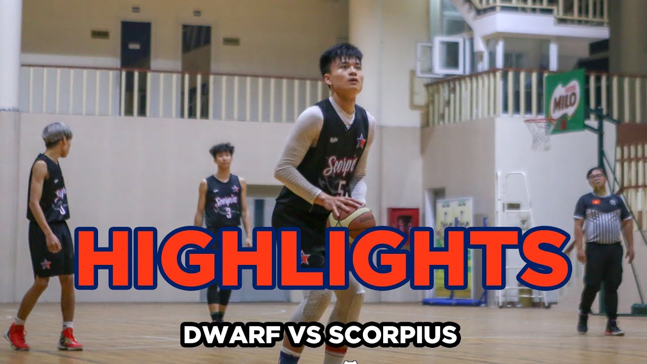Highlights Dwarf vs Scorpius || Hanoi Basketball League 2020