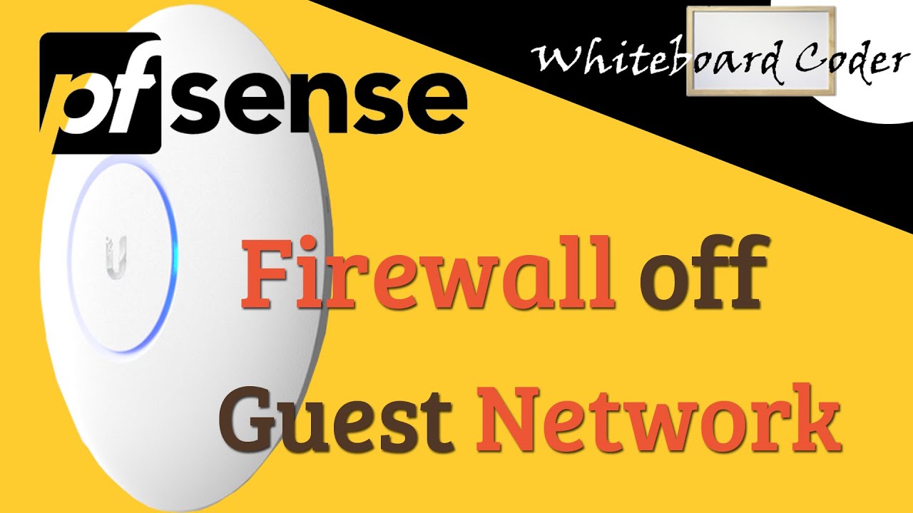 PFsense firewall off guest network
