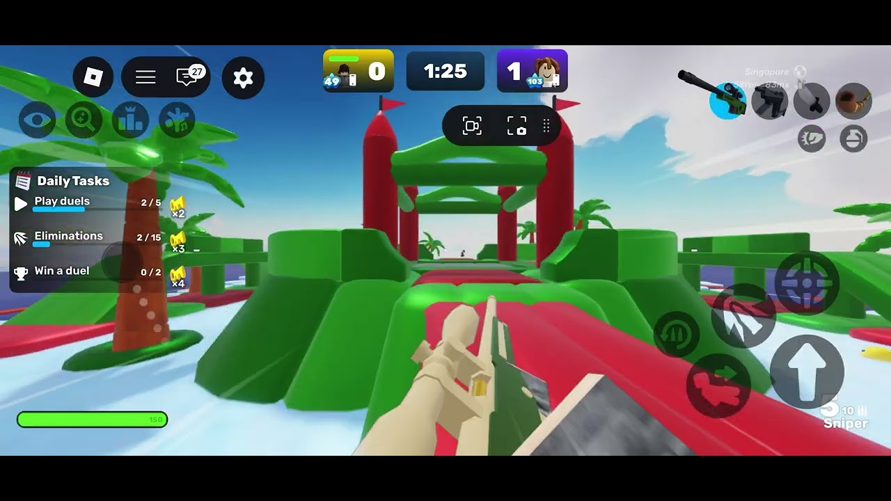 warmup match
