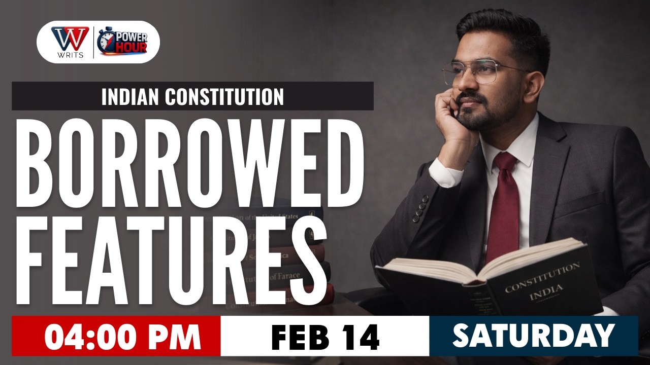 KLEE 2026 | Borrowed Features of the Indian Constitution | IMPORTANT MCQS | CUSAT 2026 | LIVE #48