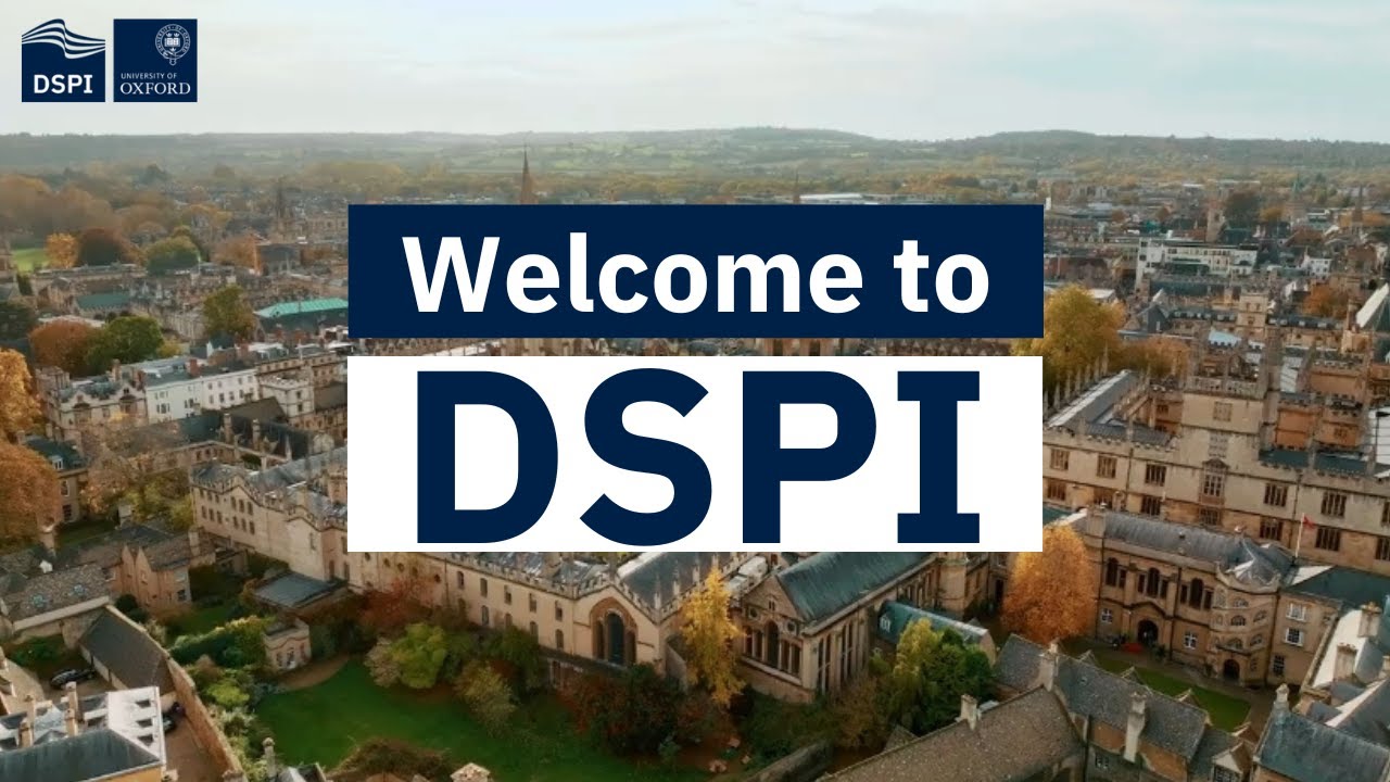 Find out more about life as a DPhil student at DSPI