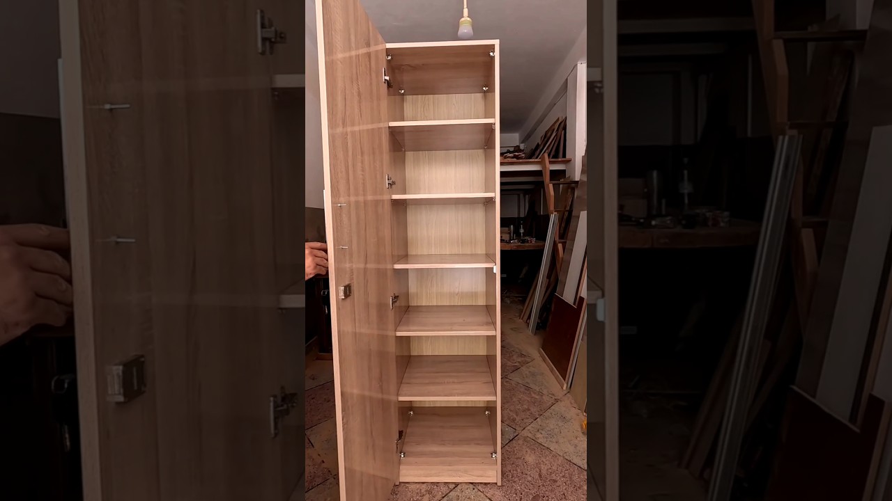 خزانة #mdf #trendingshorts #woodworking #wood #carpentry #furniture #woodtools #woodworkingtools