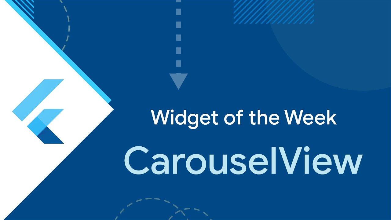CarouselView (Виджет недели)