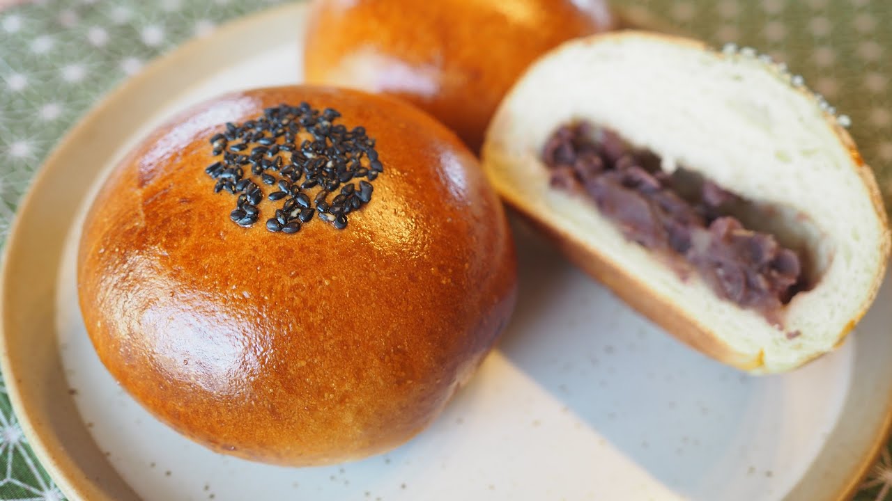 Anpan, Pan relleno de anko (あんぱん) / Pan japonés【Receta】