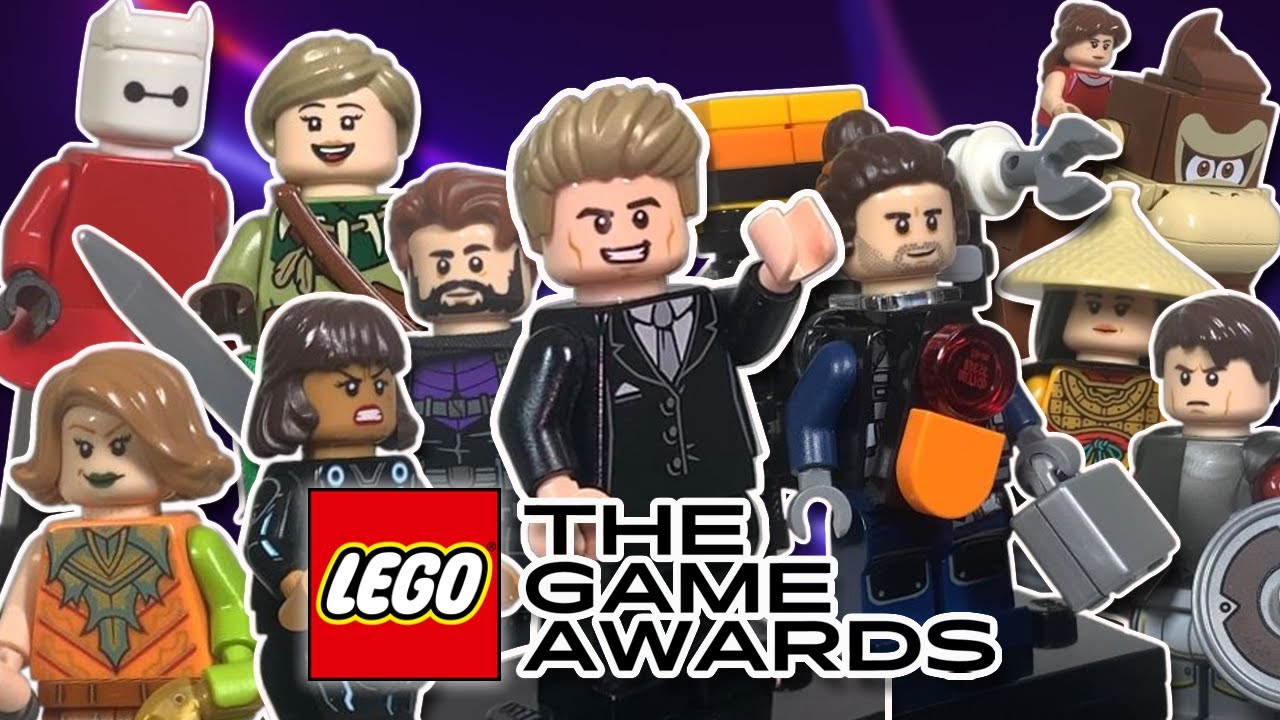 LEGO The Game Awards 2025: витрина пользовательских минифигурок (Death Stranding, Clair Obscur, D...