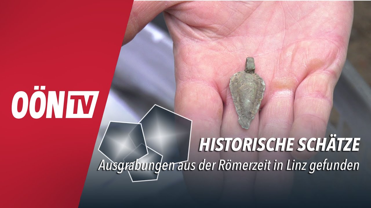 Ausgrabungen aus der Römerzeit in Linz