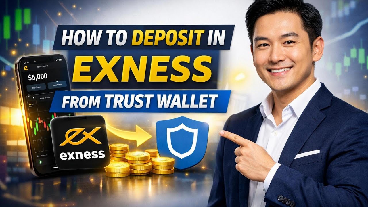 How to DEPOSIT in Exness from Trust Wallet (Step by Step) 2026