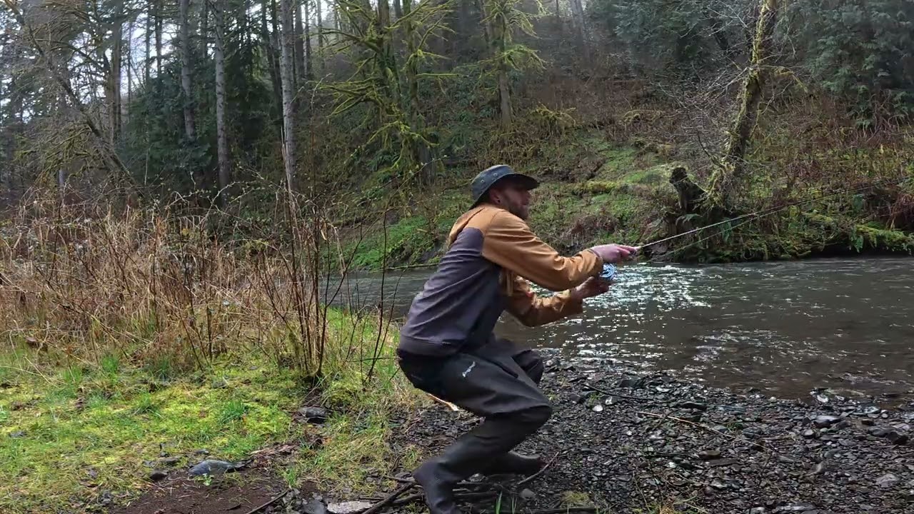 FLY FISHING! - no luck so I go to the ocean