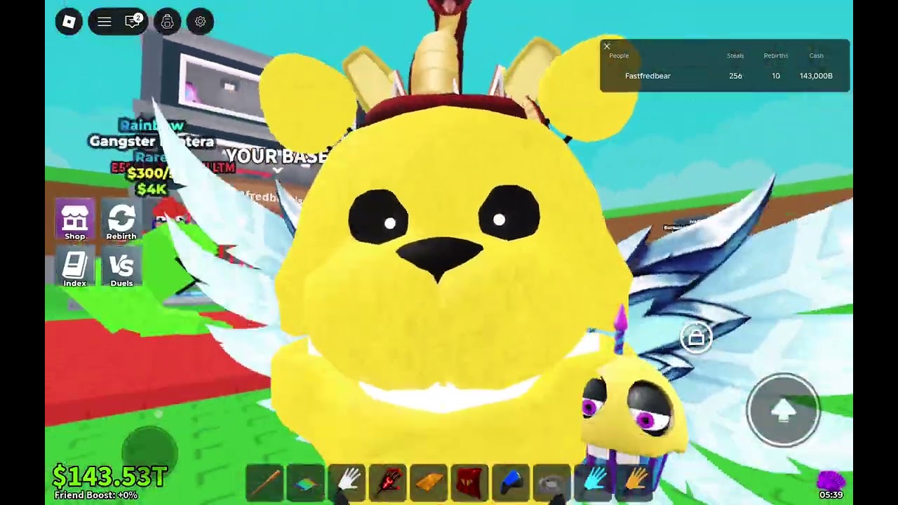 Me playing Roblox SAB