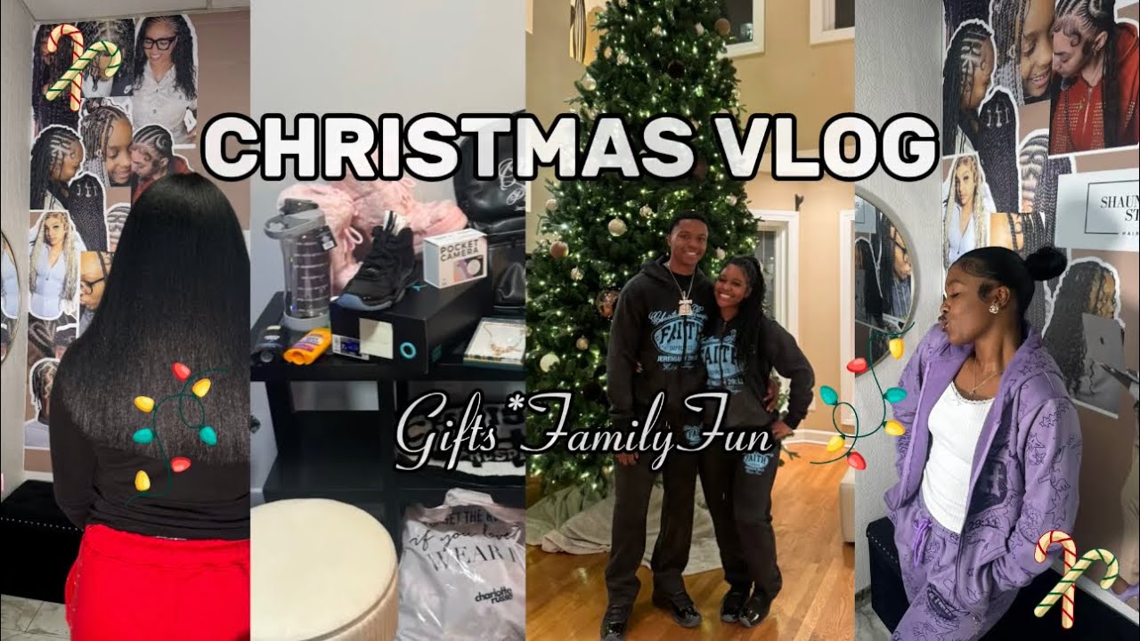 Christmas Vlog 🎄 | Opening Gifts, Family Games & Holiday Fun
