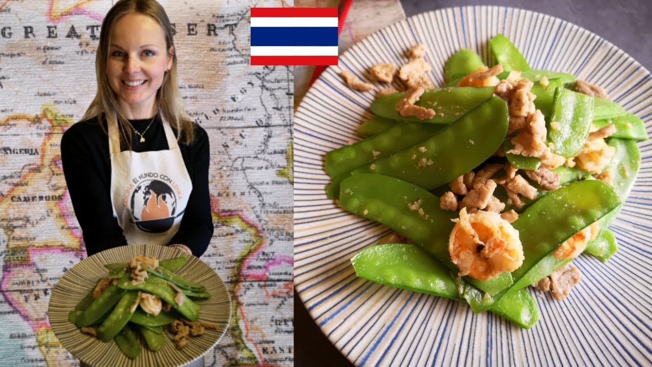 Receta thai de TIRABEQUES/BISALTOS SALTEADOS🥢💚