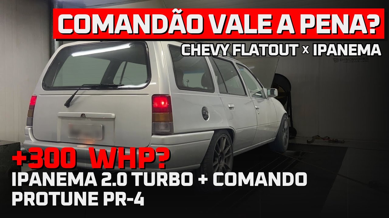 Acerto na Rua e no Dyno - Ipanema 2.0 Turbo Comando GEV1 - PROTUNE PR4