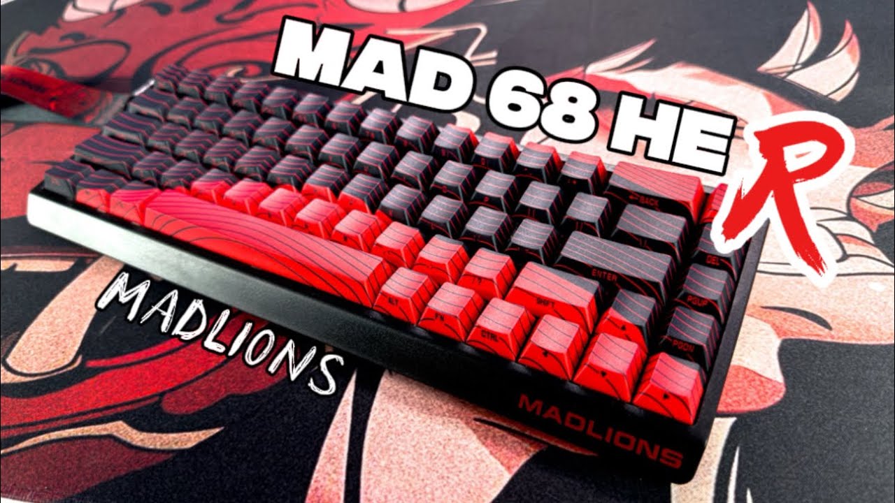 MadLions MAD68 HE R Rapid Trigger Keyboard Unboxing | Ultimate Gaming Performance